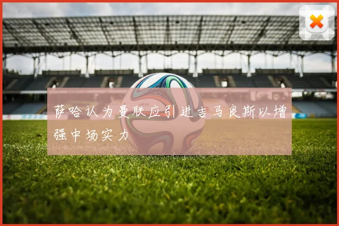 萨哈认为曼联应引进吉马良斯以增强中场实力